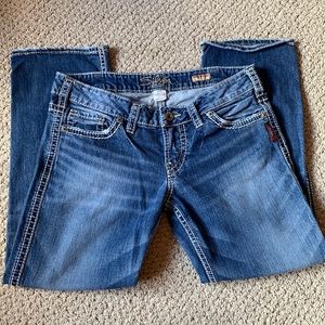 Jean Capri - Silver Jeans / W30”